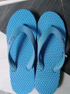 Comfy Blue Flip Flops - New with Tag