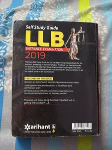 LLB Entrance Exam 2019