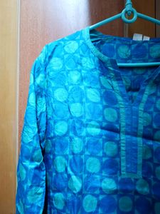 🆕132. Short Kurti Dark Cyan 🆕
