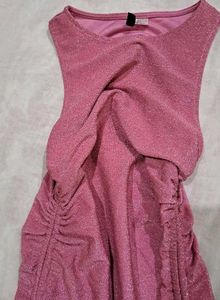 Brand New (H&amp;M) Pink Sparkle Dress