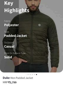 Ultra Soft New With Tag Mens Jacket