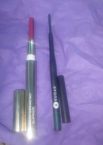 myglamm ultimate matt lipstick and sugar ho green