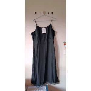 Elegant Black Slip kurti