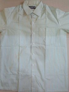 Striped Button-Down Shirt