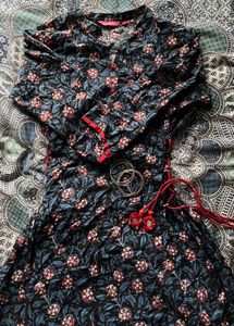 Printed corset kurti