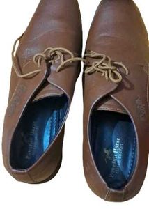 Lee Cooper Brown Formal Shoes