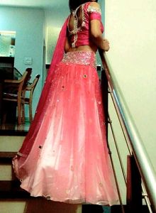 Mirror Work Indo Western Sexy Lehenga ❤️😍