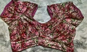 Pink color Silk Blouse