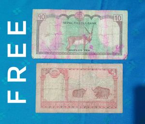 Nepal Notes 10ps + 2ps Free, Lowest Price❗ Sale
