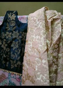 Elegant Contrast Lehenga Choli Set in xl size