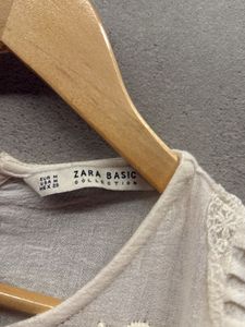 Embroidered White Blouse