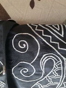 Embroidered Silk Blend Jacket