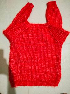 RED WINTER SWEATER 🍒