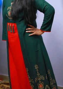 Green &amp; Red Tunic