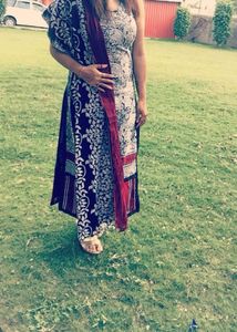 Striped Kurta Set