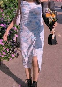Floral Print Midi Dress