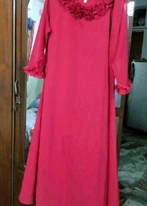 Red Soft Gowns.