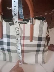 New Burberry Print Handbag