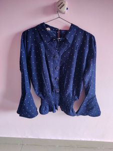 Cute Polka Dot Blouse