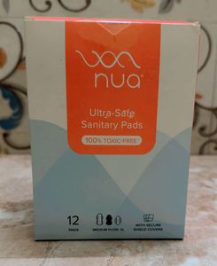 Nua XL Medium Flow Comfort Pads - 12 Count