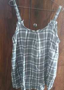Plaid Tank Top