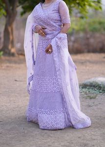 Full diamond work ghagra