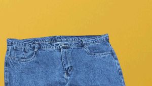 M@36 Size-40 Wide Leg Denim Jeans