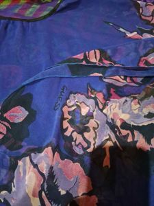 Floral Print Kaftan Top