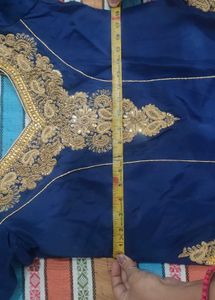 Beautiful heavy zardozi work kurti