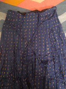 Blue &amp; Gold Skirt