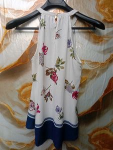New With Tag Korean Half Floral Top