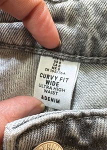 High Waisted Wide Leg Jeans