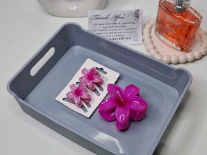 Flower Hair Claws Combo – Pack of 3 (1 L & 2 S)
