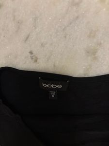 bebe Chic Black One-Shoulder Dress