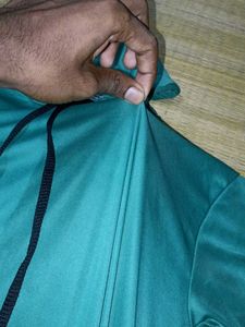 Colorblock Short Sleeve Hoodie