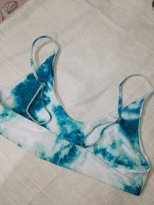 Shein Tie-dye BIKINI TOP 🔥👙