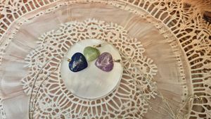 Heart Stone Pendants