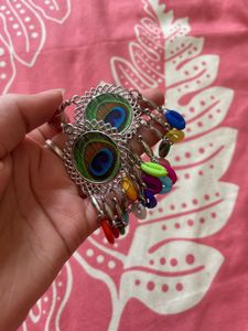 Peacock Feather Earrings