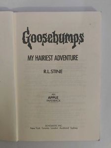 Goosebumps: My Hairiest Adventure