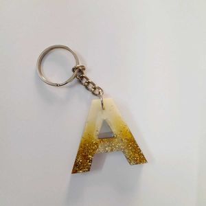 &#39;A&#39; Initial Keychain