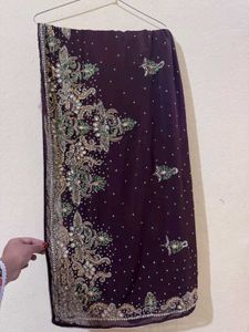 Elegant Embellished Saree