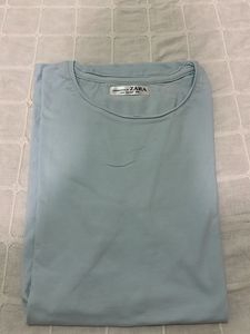Light Blue Zara T-Shirt