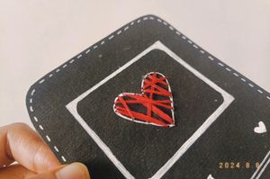 HEART THREAD CARD