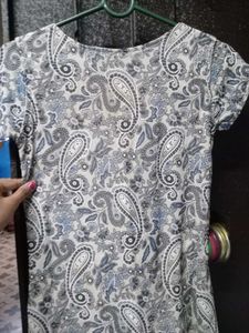 Paisley Print Dress