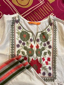 Kurta Set With Beautiful Design N Embroidery