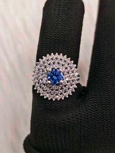 Pure Silver Ladies Ring