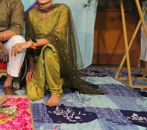 Elegant Green Kurta &amp; Pant Set