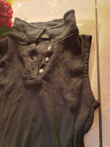 &#34;Midnight Rose Button-Up Crop Top ✨🌹🖤&#34;