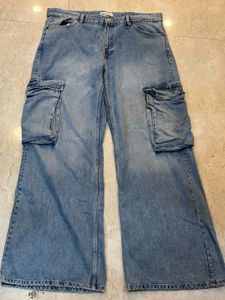 Zara Cargo Jeans