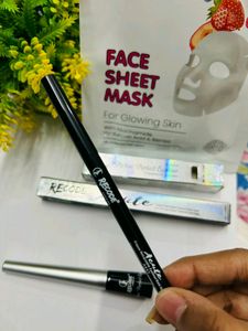 Sale Price❗Recode Combo Eyeliner+Kajal + Sheetma